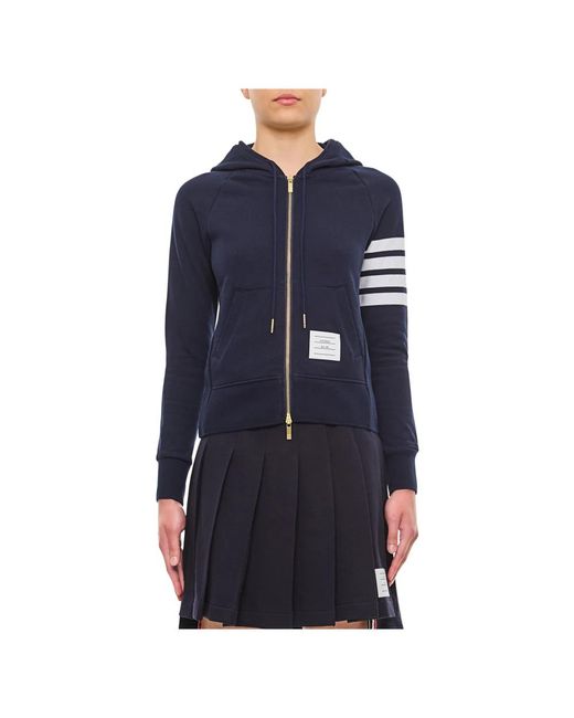 Thom Browne Zip-Throughs in het Blue