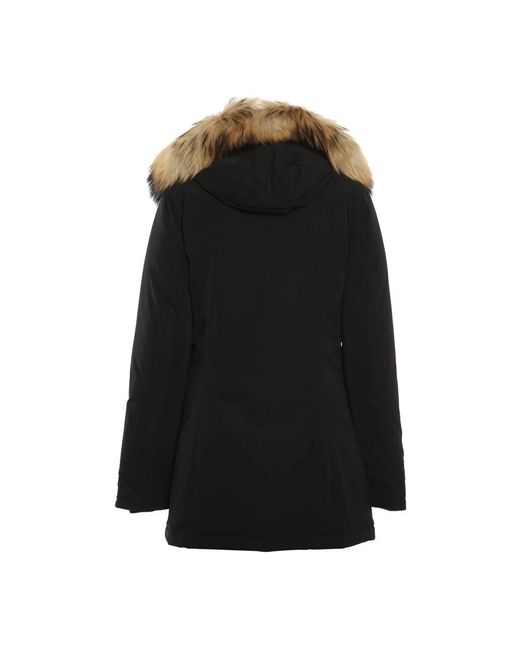 Woolrich Black Parkas