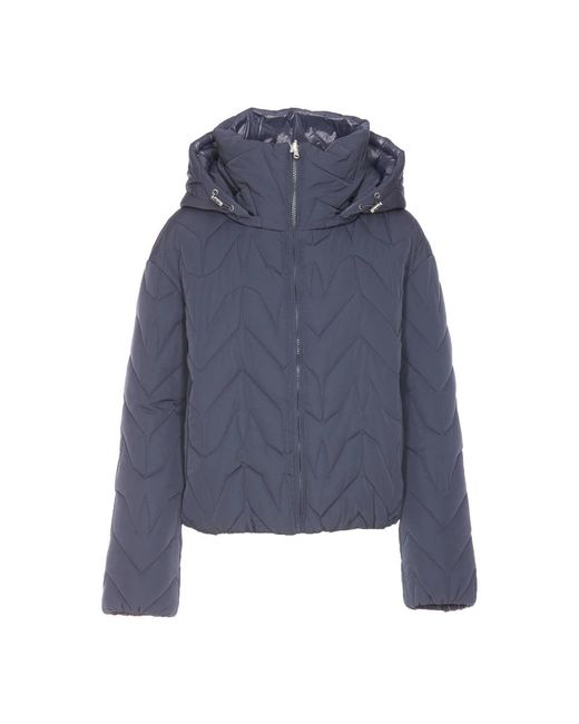 Patrizia Pepe Blue Winter Jackets
