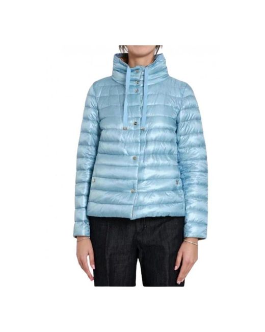 Herno Blue Wendbare frontknopf langarm tel