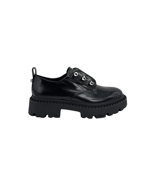 Ash Black Laced Shoes