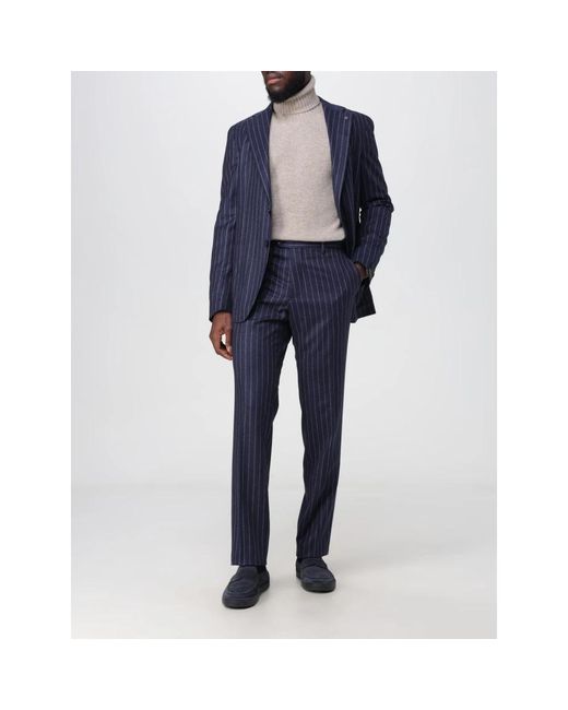Single Breasted Suits Tagliatore de hombre de color Blue