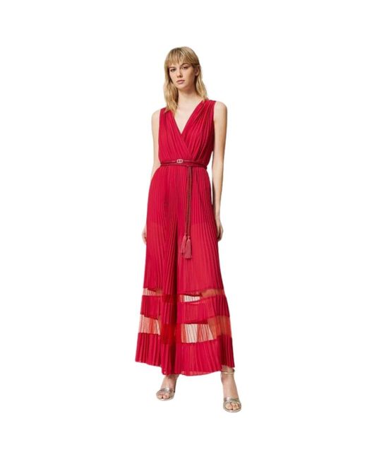 Twin Set Red Jumpsuits