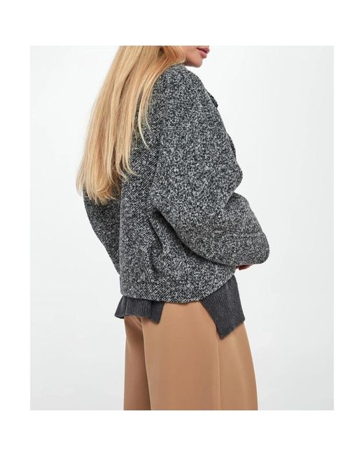 Ermanno Scervino Gray Blazers