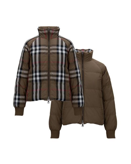 Burberry Brown Winter Jackets
