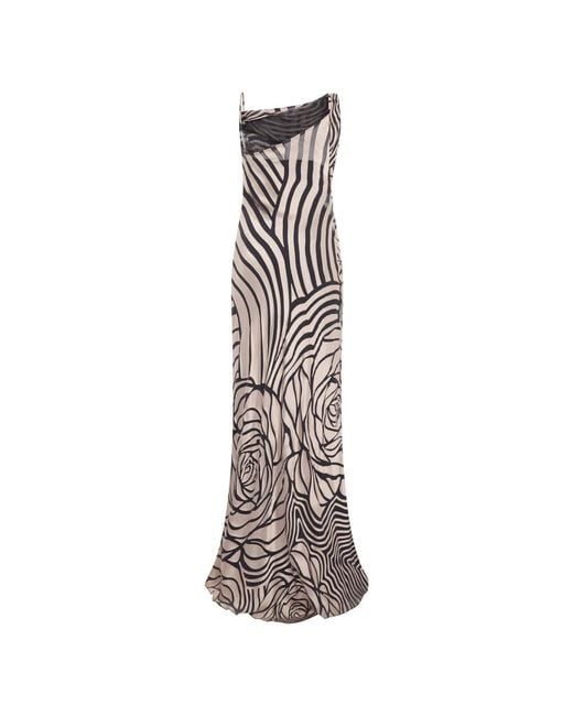 Alberta Ferretti Brown Gowns
