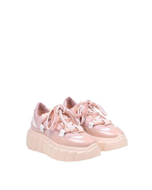 Agl Attilio Giusti Leombruni Pink Sneakers