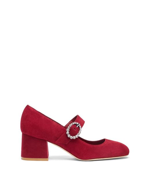 Pumps Stuart Weitzman de color Red