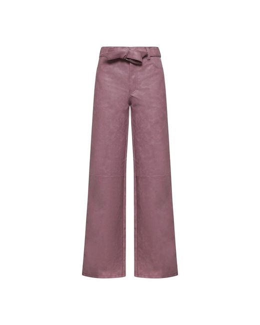 Baum und Pferdgarten Purple Wide Trousers