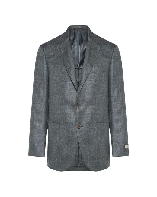 Canali Gray Blazers for men
