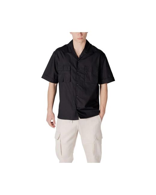Antony Morato Black Short Sleeve Shirts for men