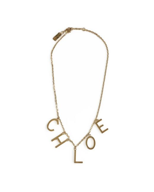 Chloé Metallic Necklaces