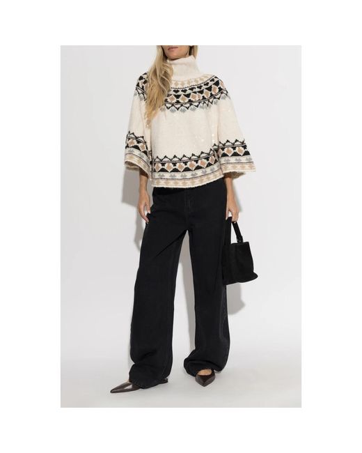 Capes Munthe en coloris Natural