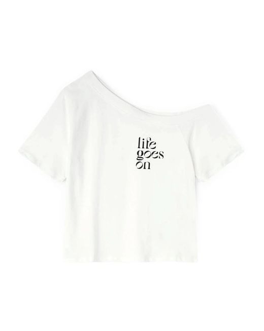T-Shirts mötivi de color White