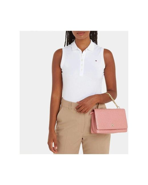 Cross Body Bags di Tommy Hilfiger in Pink