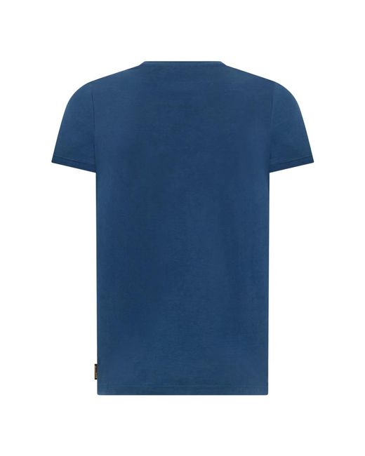 Moorer Blue T-Shirts for men