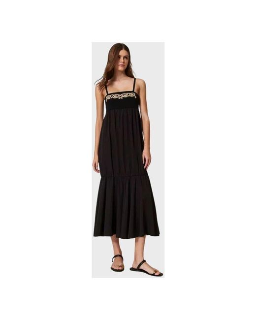 Twinset Black Midi Dresses