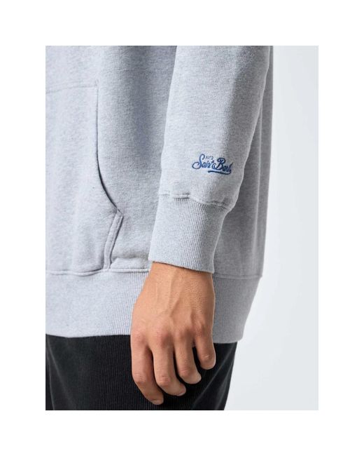 Mc2 Saint Barth Gray Hoodies for men