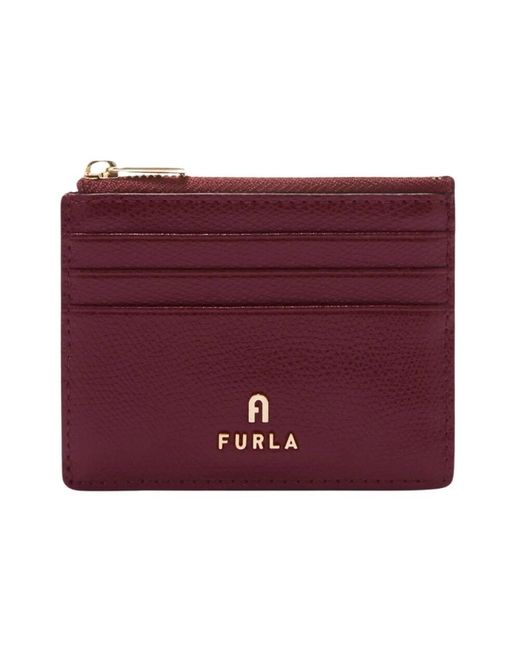 Furla Purple Camelia Kartenetui S