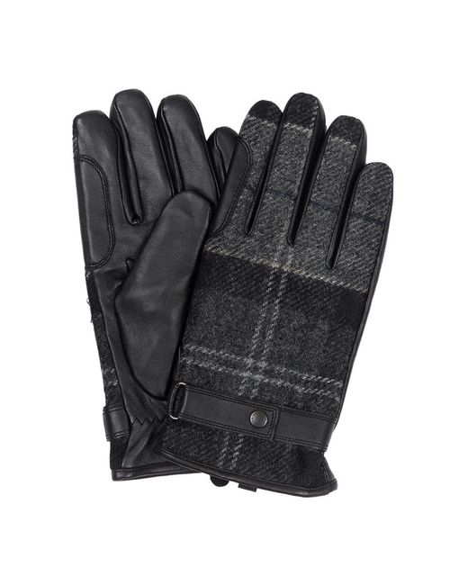 Barbour Black Gloves