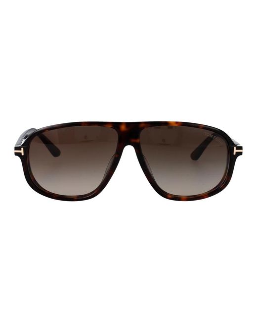 Tom Ford Brown Sunglasses for men
