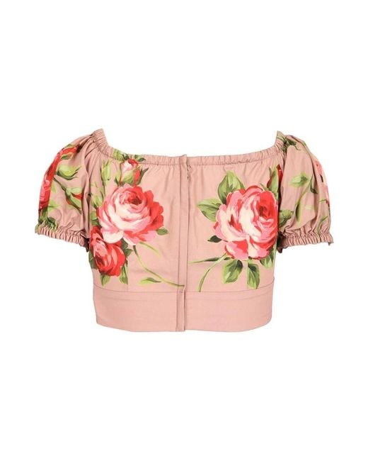 Dolce & Gabbana Pink Blouses