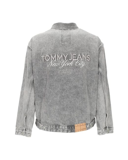 Tommy Hilfiger Gray Denim Jackets for men