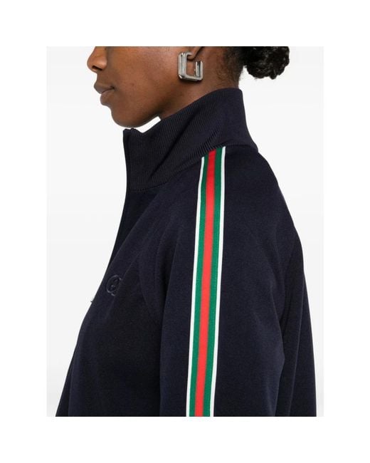 Gucci Blue Zip-Throughs