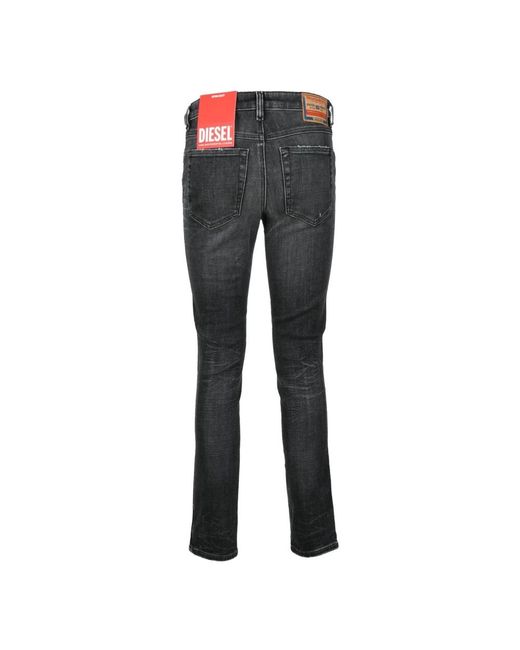 DIESEL Gray Slim Fit Jeans