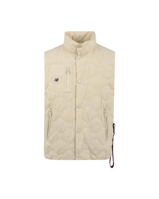 AFTER LABEL Jassen ,Yakutsk Gilet Jas in het Natural voor heren