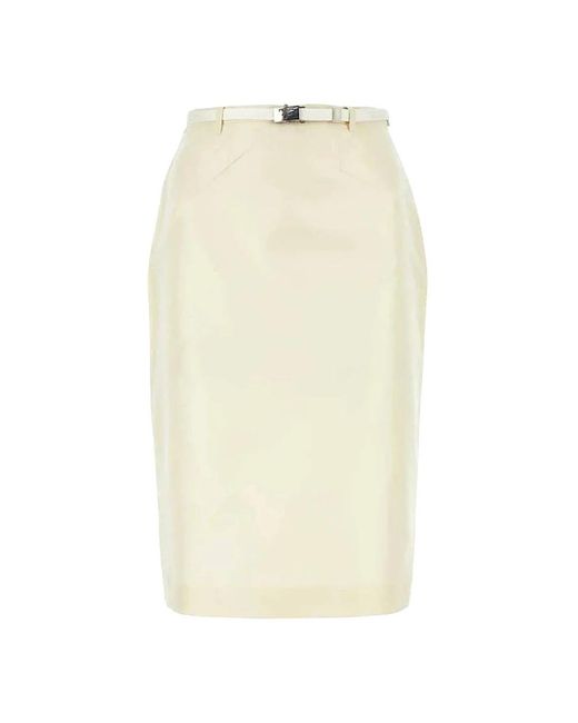 Pencil Skirts Prada de color Natural