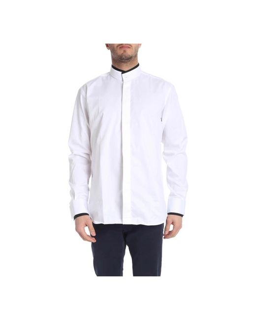 Karl Lagerfeld White Formal Shirts for men