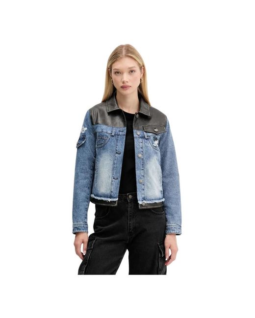 Desigual Constra Jacket in het Blue