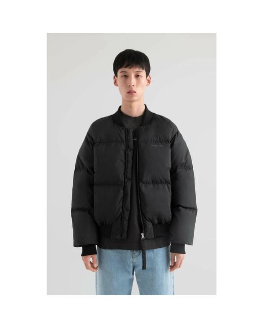 Axel Arigato Jassen ,Zwart ,Polyester Kai Down Bomber in het Black voor heren