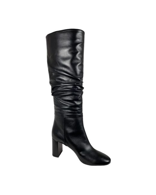 L'Autre Chose Black Heeled Boots