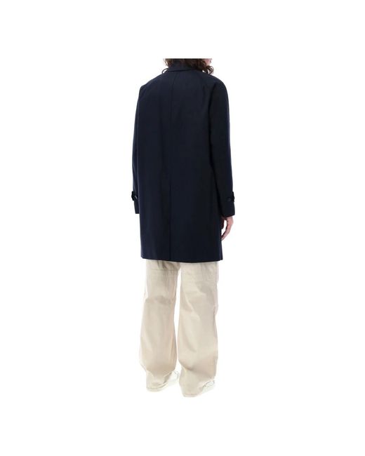 Coats > single-breasted coats Burberry pour homme en coloris Blue
