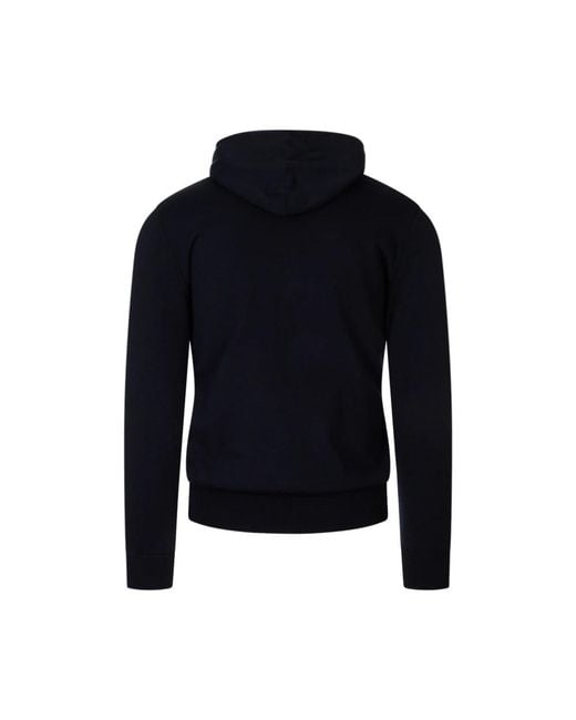 Kiton Blue Zip-Throughs for men