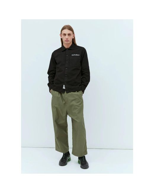 Aries Langarmshirt mit grafischem druck in Black für Herren