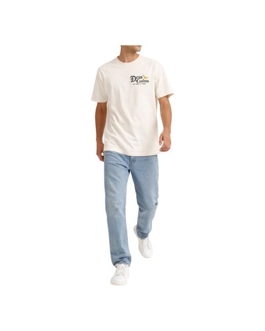 Deus Ex Machina Natural T-Shirts for men
