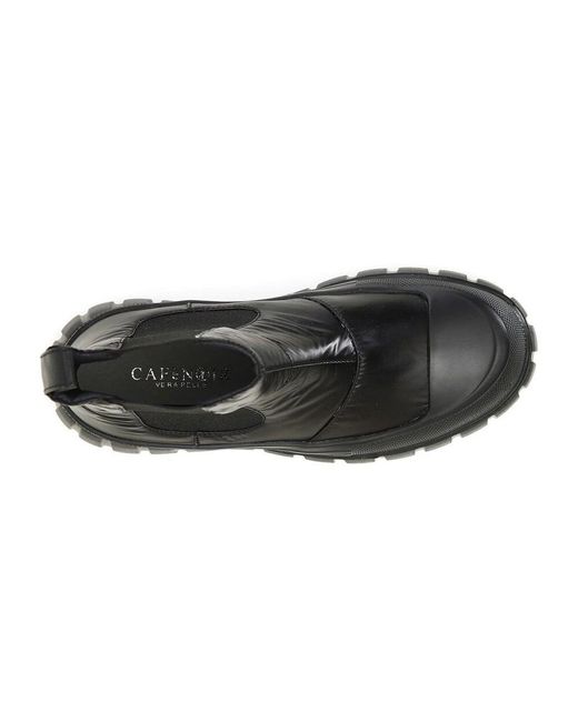 CafeNoir Black Schwarzer casual boot