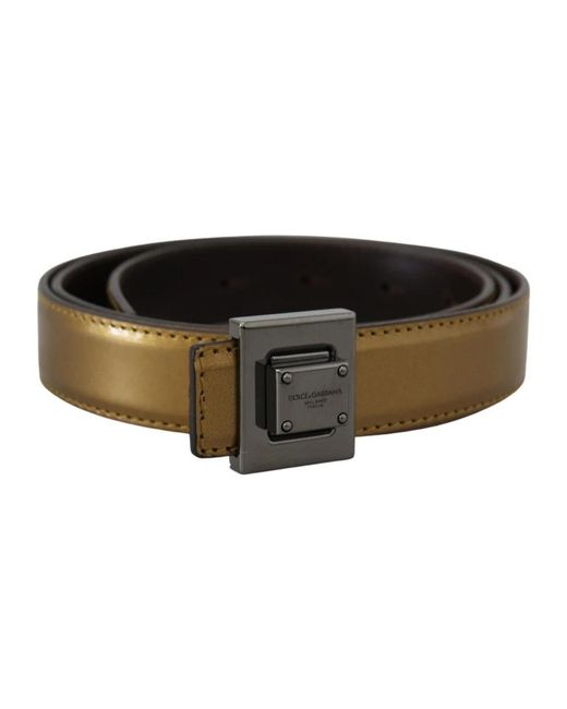 Dolce & Gabbana Brown Belts