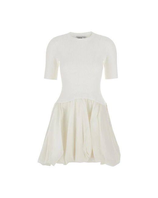 Jonathan Simkhai Short Dresses in het White