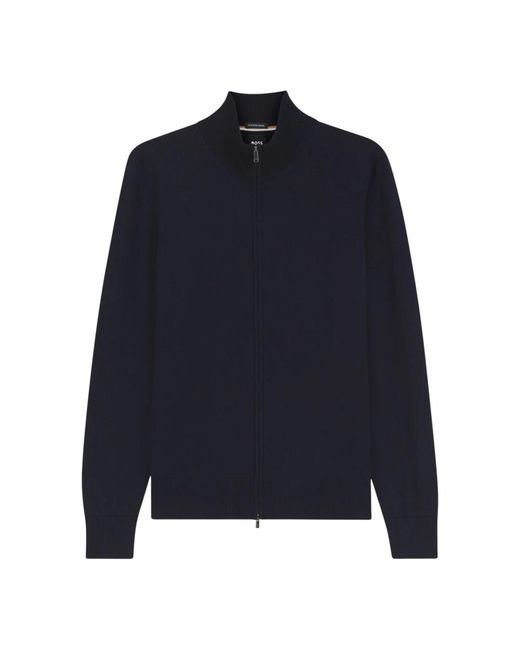 Cardigans HUGO pour homme en coloris Blue
