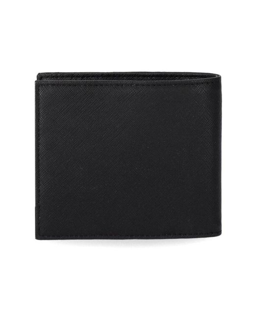Emporio Armani Wallets & Cardholders in het Black voor heren