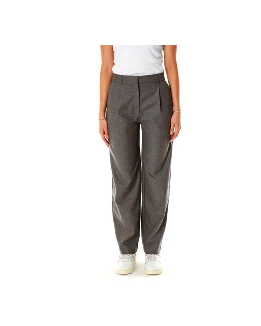 Samsøe & Samsøe Gray Straight Trousers