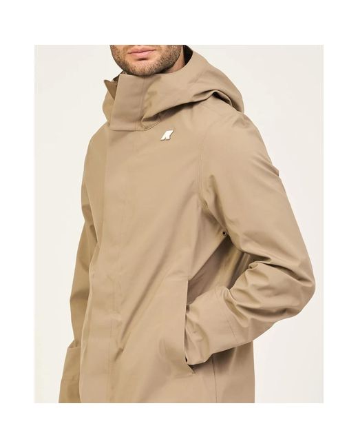 Coats > single-breasted coats K-Way pour homme en coloris Natural