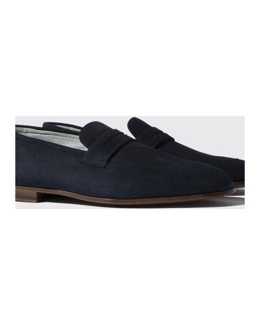 Scarosso Black Loafers for men