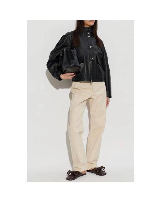 By Malene Birger Black Leather Jackets