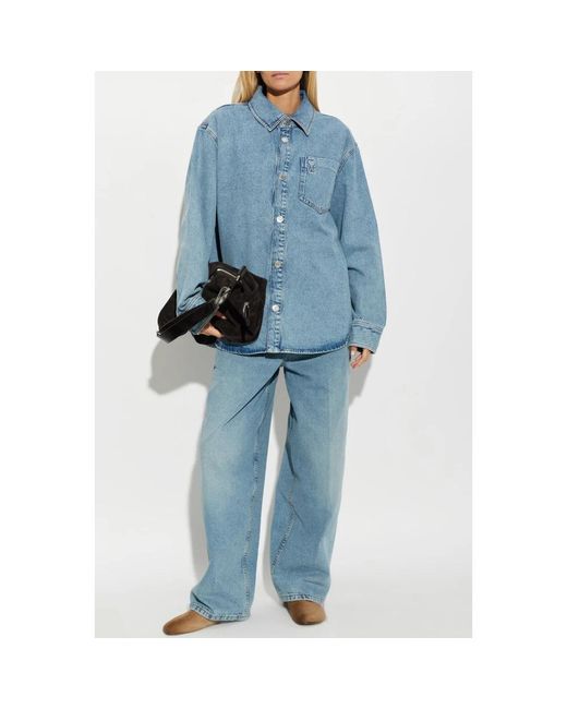 AMI Blue Denimhemd