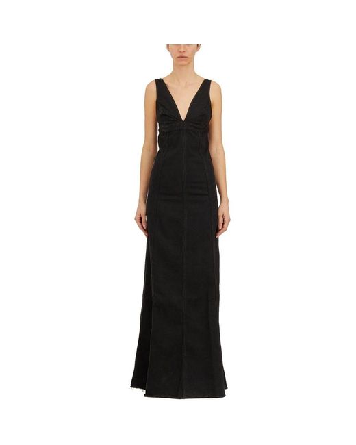 Haikure Black Langes kleid modell dolly